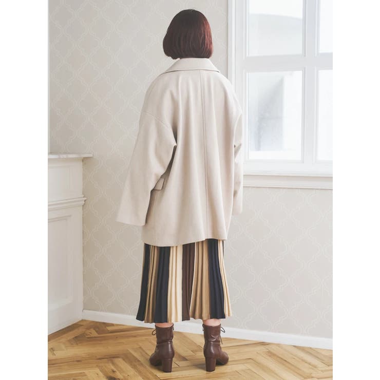 WブレストPコート | Re-J＆SUPURE | 詳細画像23 