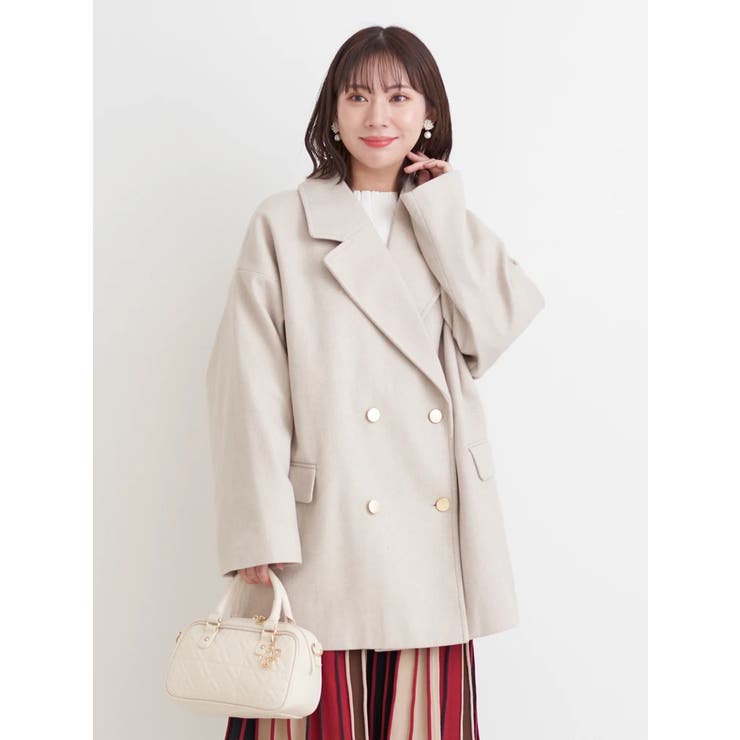 WブレストPコート | Re-J＆SUPURE | 詳細画像24 