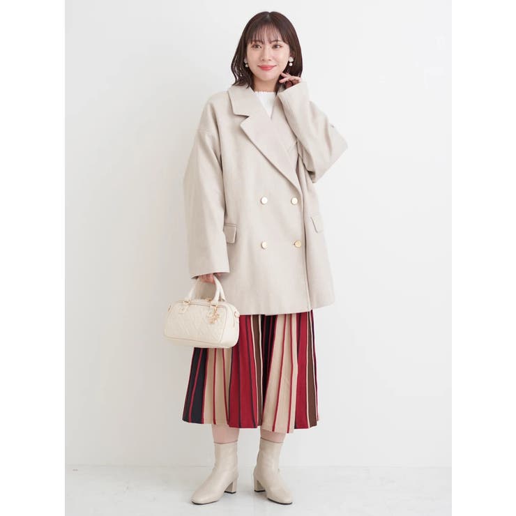 WブレストPコート | Re-J＆SUPURE | 詳細画像26 