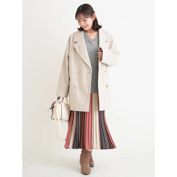 WブレストPコート | Re-J＆SUPURE | 詳細画像28 