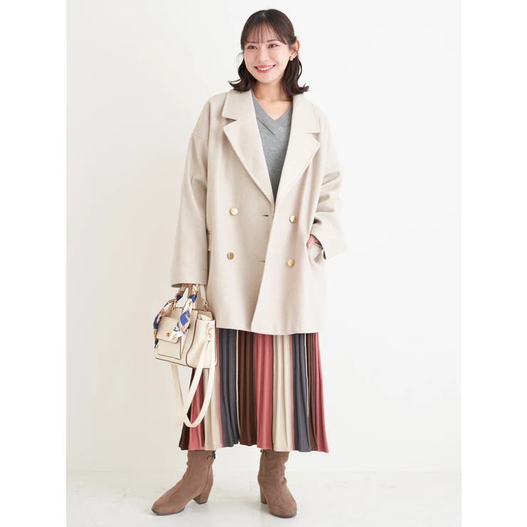 WブレストPコート | Re-J＆SUPURE | 詳細画像29 