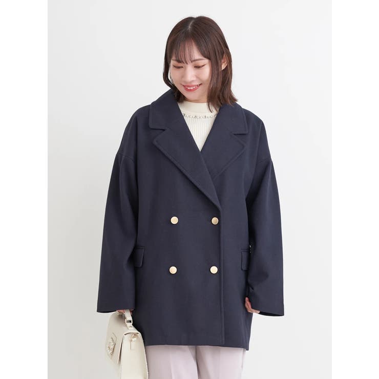 WブレストPコート | Re-J＆SUPURE | 詳細画像30 