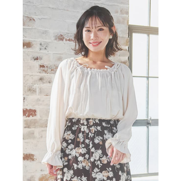 【WEB限定】花柄ドッキングワンピース | Re-J＆SUPURE | 詳細画像6 