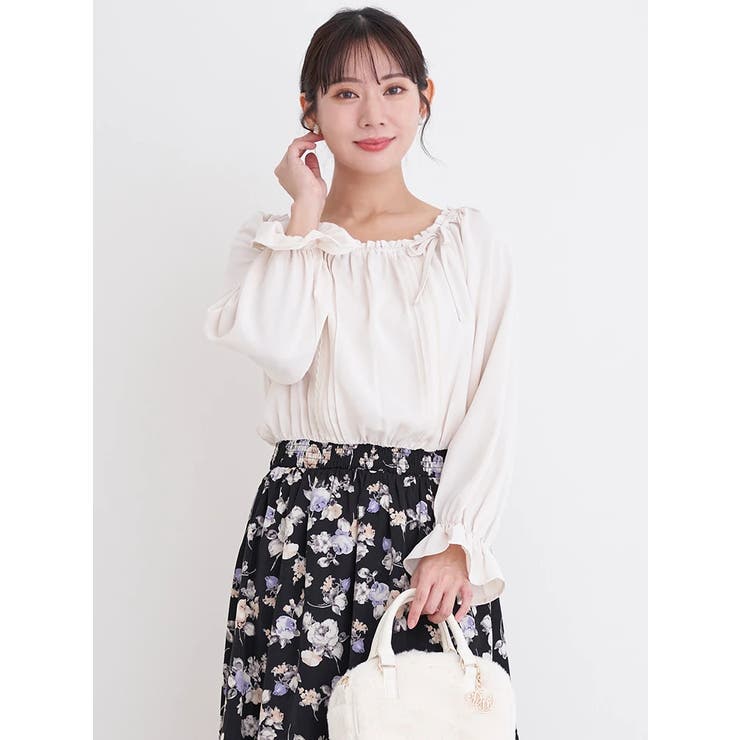 【WEB限定】花柄ドッキングワンピース | Re-J＆SUPURE | 詳細画像23 