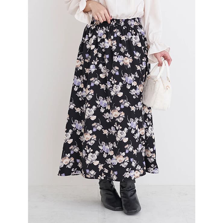 【WEB限定】花柄ドッキングワンピース | Re-J＆SUPURE | 詳細画像24 