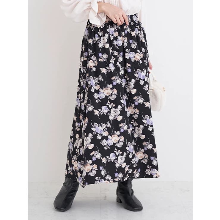 【WEB限定】花柄ドッキングワンピース | Re-J＆SUPURE | 詳細画像25 