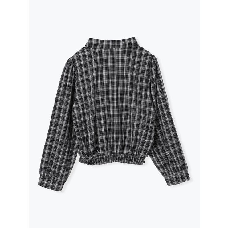 【WEB限定】チェック柄シャーリングブラウス | Re-J＆SUPURE | 詳細画像22 