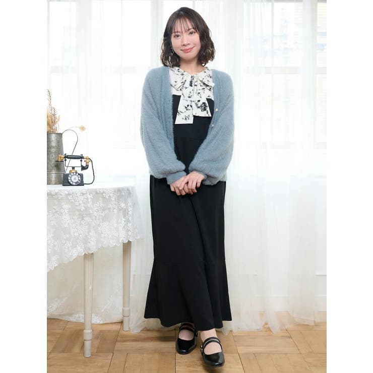 フェザーラメドルマンカーディガン | Re-J&SUPURE | 詳細画像14