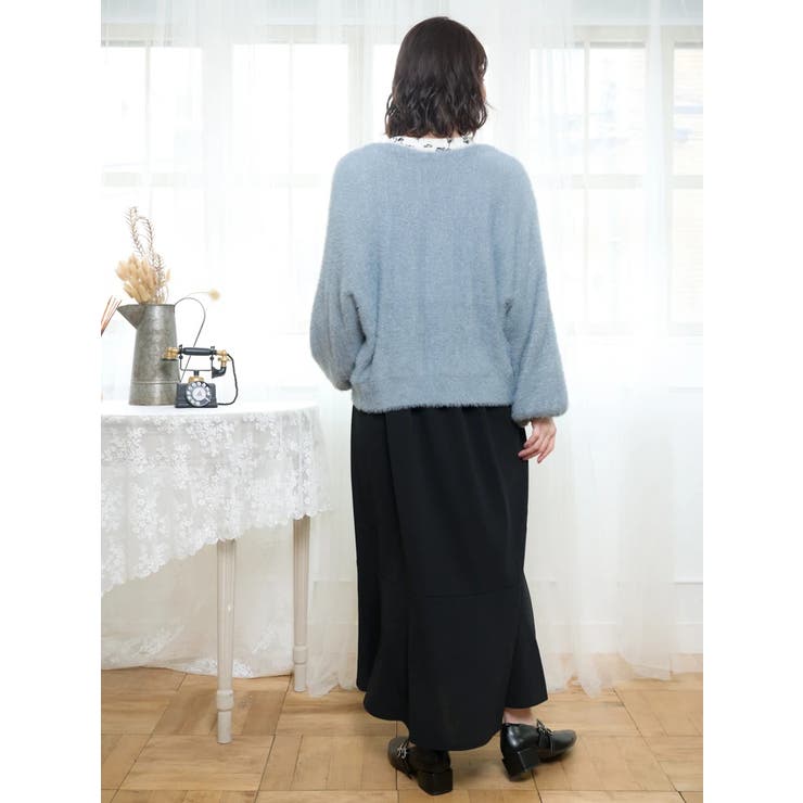 フェザーラメドルマンカーディガン | Re-J&SUPURE | 詳細画像18