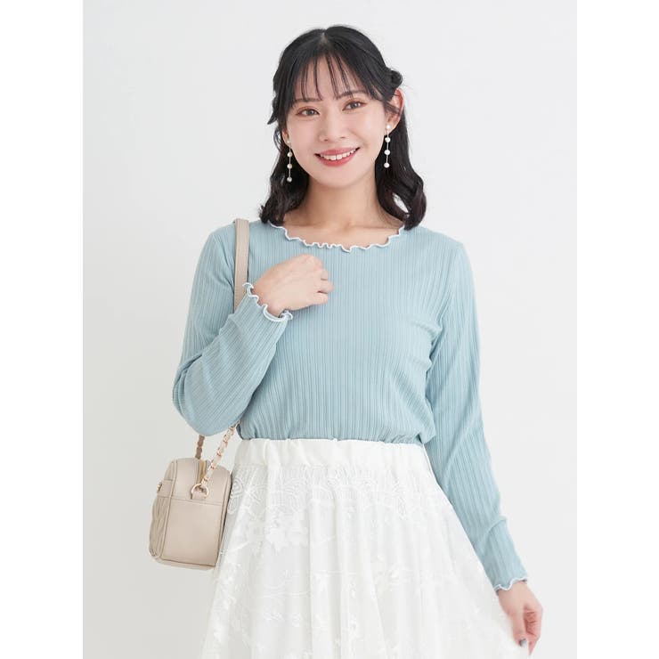 配色メローテレコトップス | Re-J＆SUPURE | 詳細画像1 