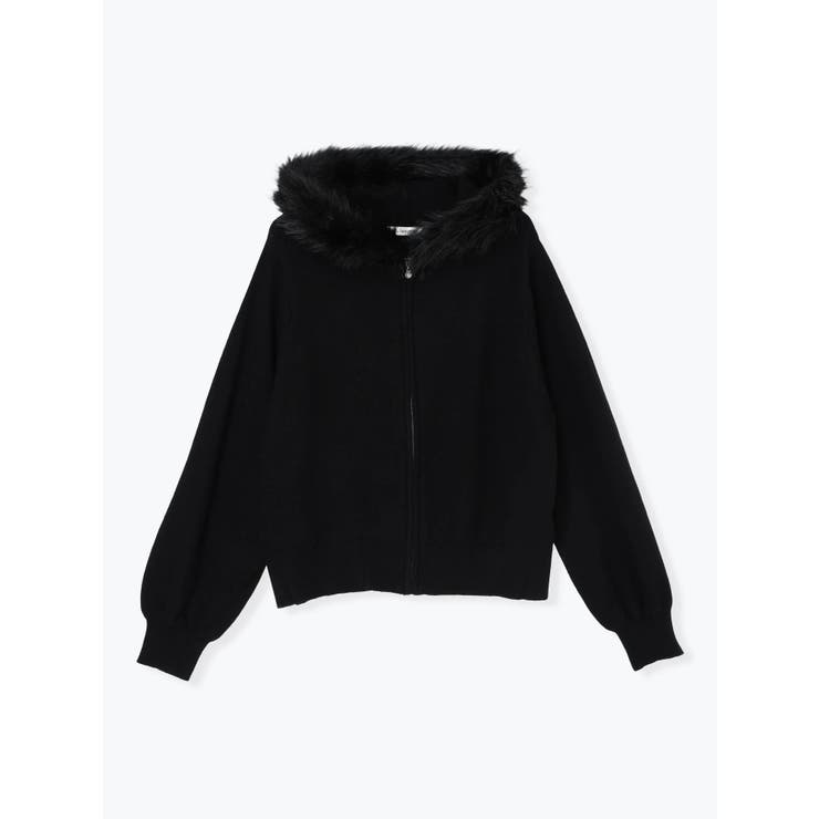 ファーフードニットZIPパーカー | Re-J＆SUPURE | 詳細画像27 