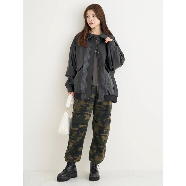 フェイクレザーBIGジャケット | Re-J＆SUPURE | 詳細画像22 