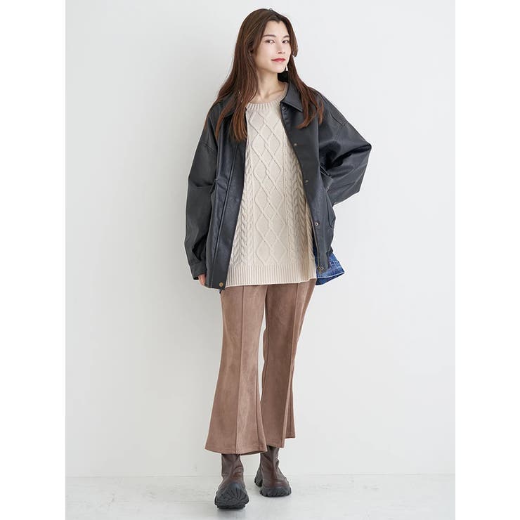 フェイクレザーBIGジャケット | Re-J＆SUPURE | 詳細画像24 