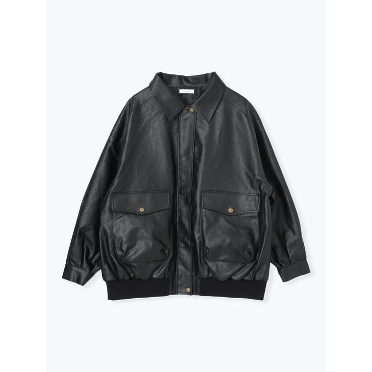 フェイクレザーBIGジャケット | Re-J＆SUPURE | 詳細画像26 