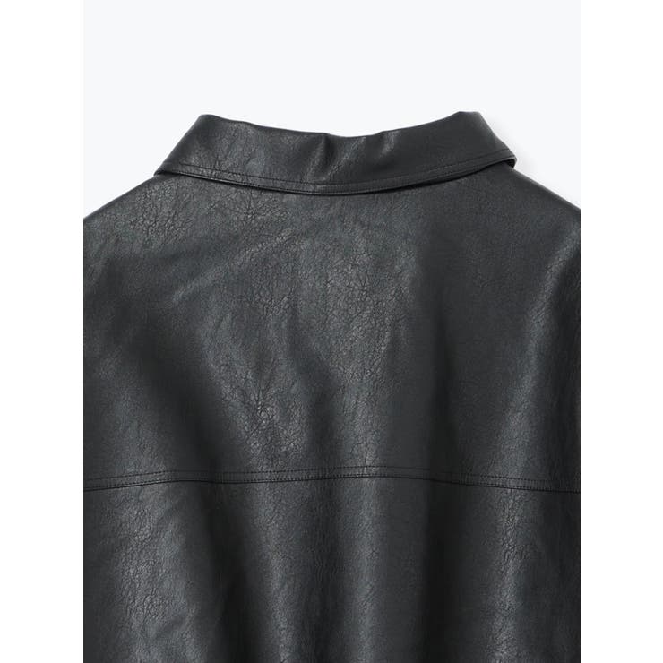 フェイクレザーBIGジャケット | Re-J＆SUPURE | 詳細画像31 