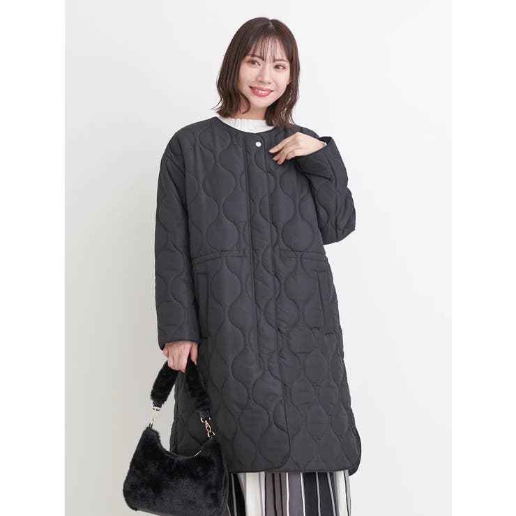 ひょうたんステッチキルトロングコート | Re-J＆SUPURE | 詳細画像15 
