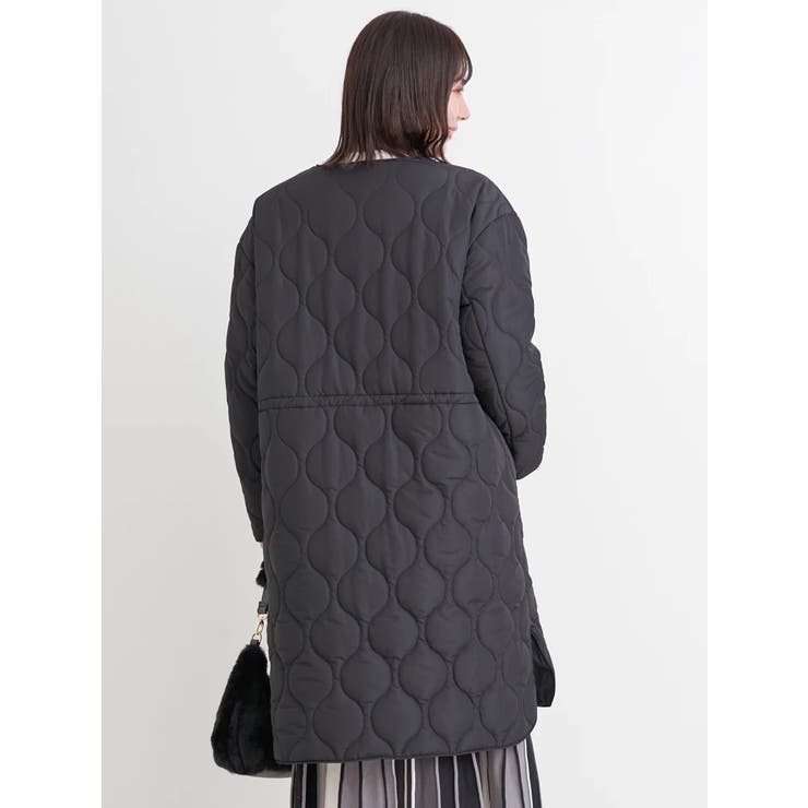 ひょうたんステッチキルトロングコート | Re-J＆SUPURE | 詳細画像17 