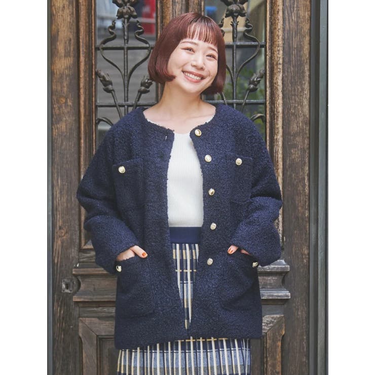 プードルノーカラーコート | Re-J＆SUPURE | 詳細画像2 