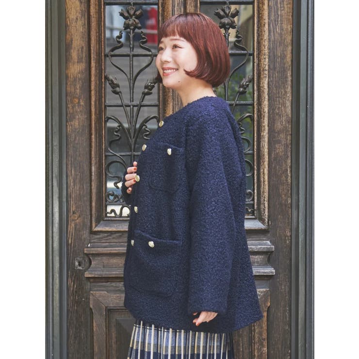 プードルノーカラーコート | Re-J＆SUPURE | 詳細画像3 