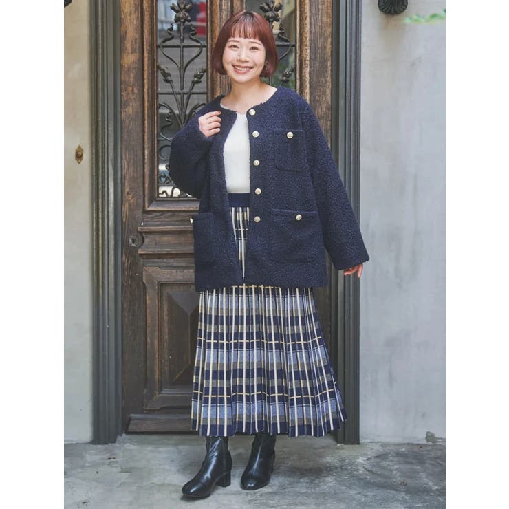 プードルノーカラーコート | Re-J＆SUPURE | 詳細画像6 