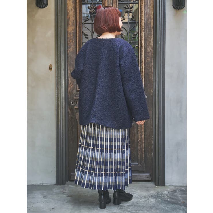 プードルノーカラーコート | Re-J＆SUPURE | 詳細画像9 