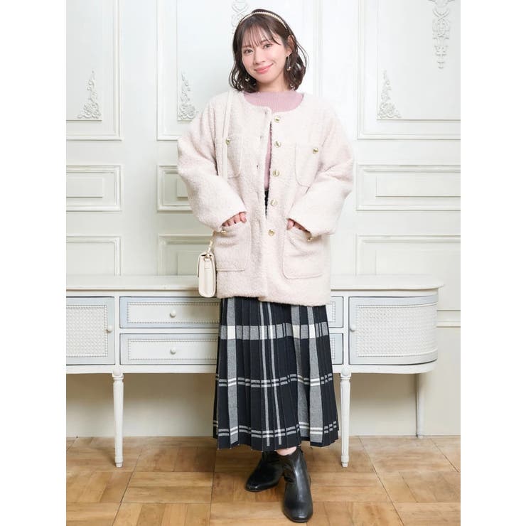 プードルノーカラーコート | Re-J＆SUPURE | 詳細画像18 