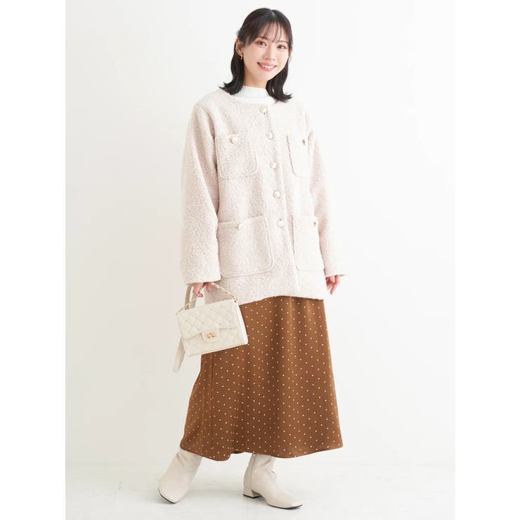 プードルノーカラーコート | Re-J＆SUPURE | 詳細画像21 