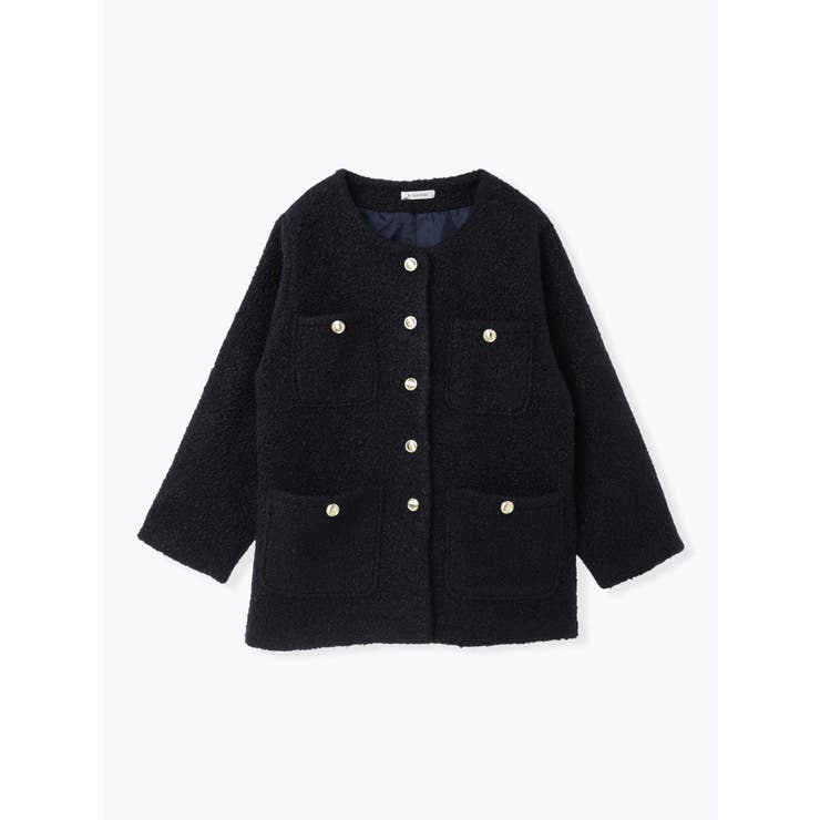 プードルノーカラーコート | Re-J＆SUPURE | 詳細画像28 