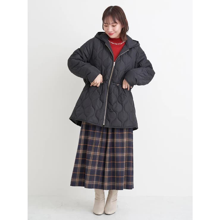 ひょうたんキルトフーデッドコート | Re-J＆SUPURE | 詳細画像22 