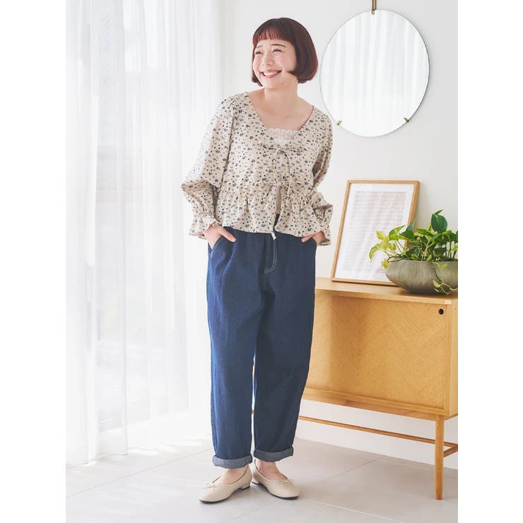 【WEB限定】花柄Wリボンカーディガン | Re-J＆SUPURE | 詳細画像6 