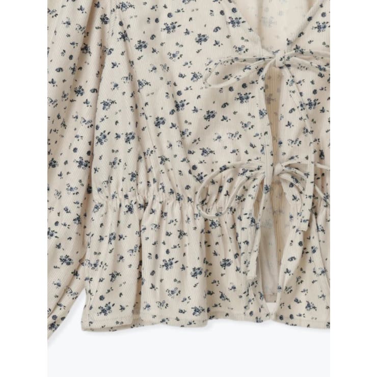 【WEB限定】花柄Wリボンカーディガン | Re-J＆SUPURE | 詳細画像20 