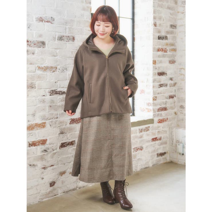 フェイクウールジップアップショートジャケット | Re-J＆SUPURE | 詳細画像11 