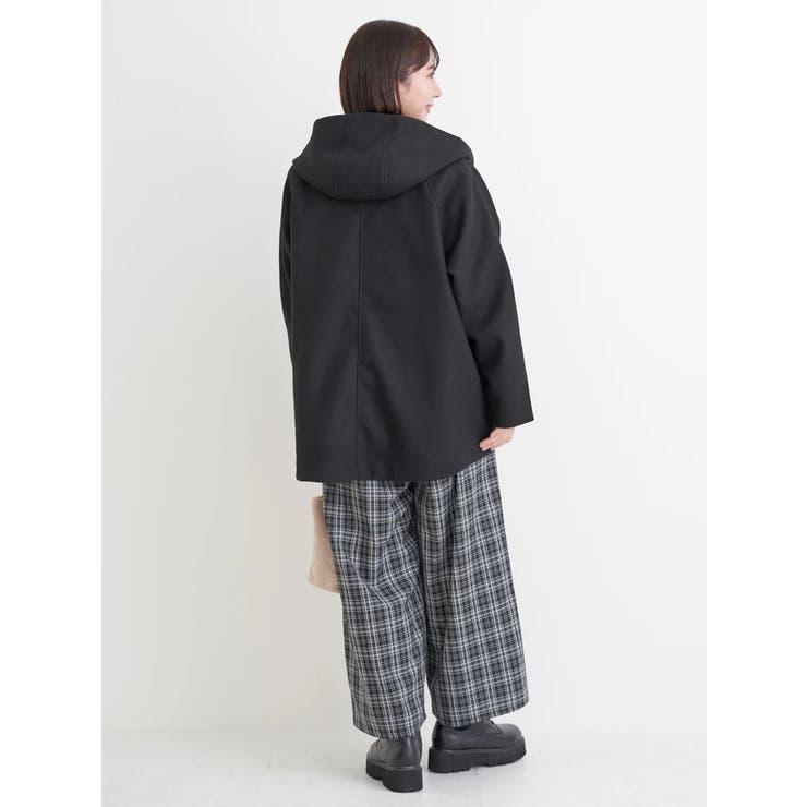 フェイクウールジップアップショートジャケット | Re-J＆SUPURE | 詳細画像24 