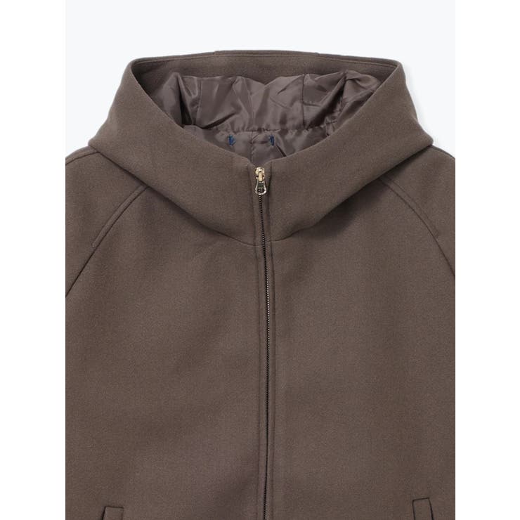 フェイクウールジップアップショートジャケット | Re-J＆SUPURE | 詳細画像34 