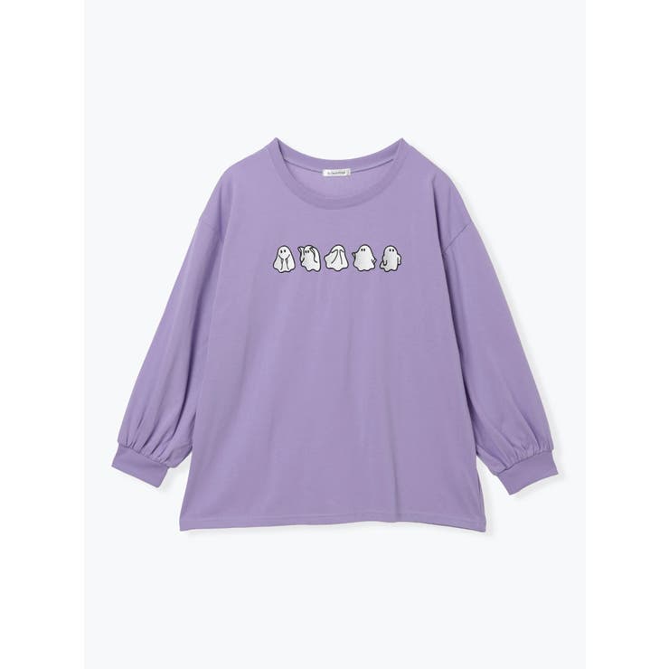 オバケ刺繍ロングTシャツ | Re-J＆SUPURE | 詳細画像25 