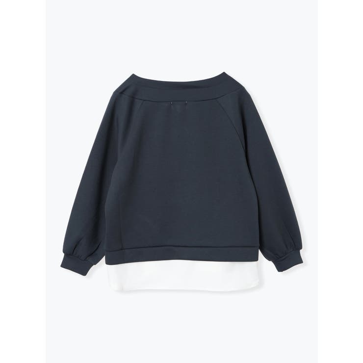 シャツレイヤード風抜き襟プルオーバー | Re-J＆SUPURE | 詳細画像23 