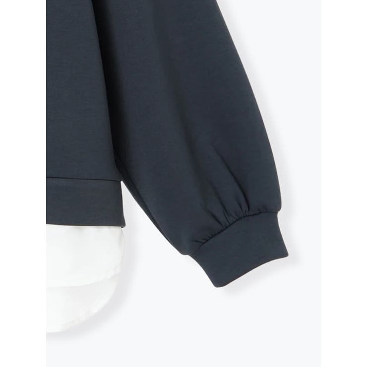 シャツレイヤード風抜き襟プルオーバー | Re-J＆SUPURE | 詳細画像25 