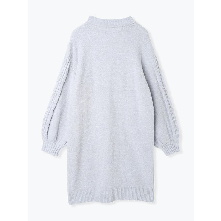 モールラメ装飾ニットワンピース | Re-J＆SUPURE | 詳細画像26 