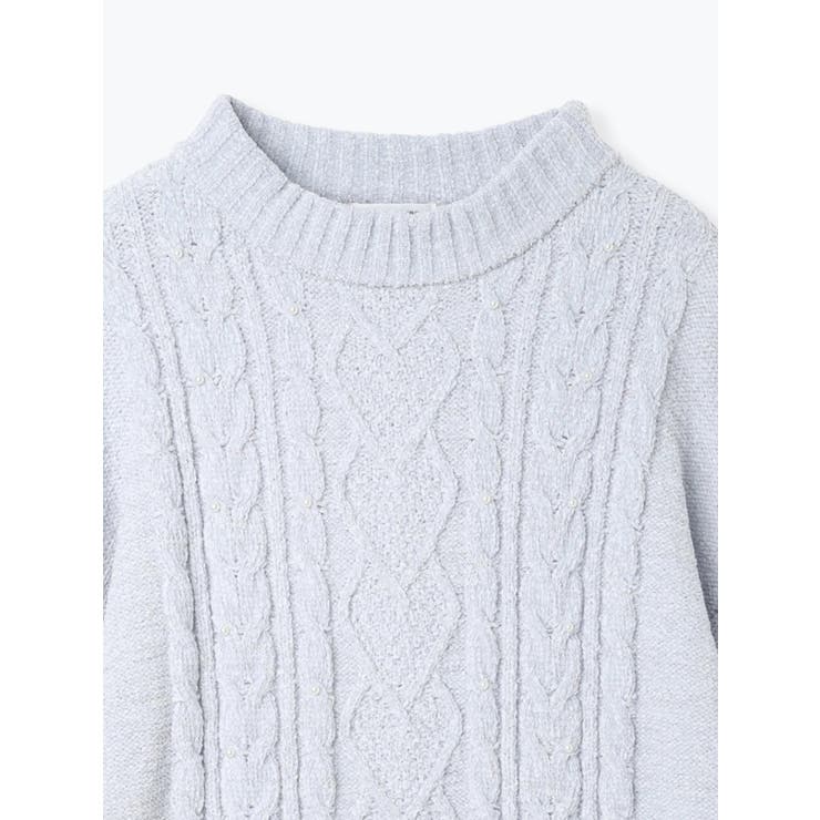 モールラメ装飾ニットワンピース | Re-J＆SUPURE | 詳細画像27 