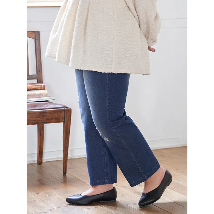 【Kannaコラボ】ダメージデニム | Re-J＆SUPURE | 詳細画像4 