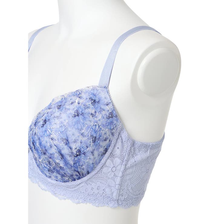 【脇高】[D85 I95］フラワープリントレースブラ＆ショーツ(モールドカップ) | Re-J＆SUPURE | 詳細画像8 