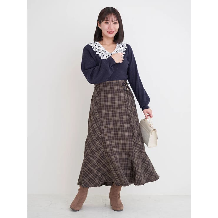 レース襟ニットトップス | Re-J＆SUPURE | 詳細画像24 