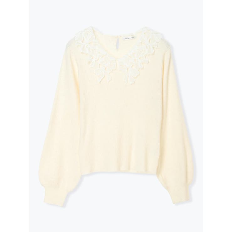 レース襟ニットトップス | Re-J＆SUPURE | 詳細画像29 