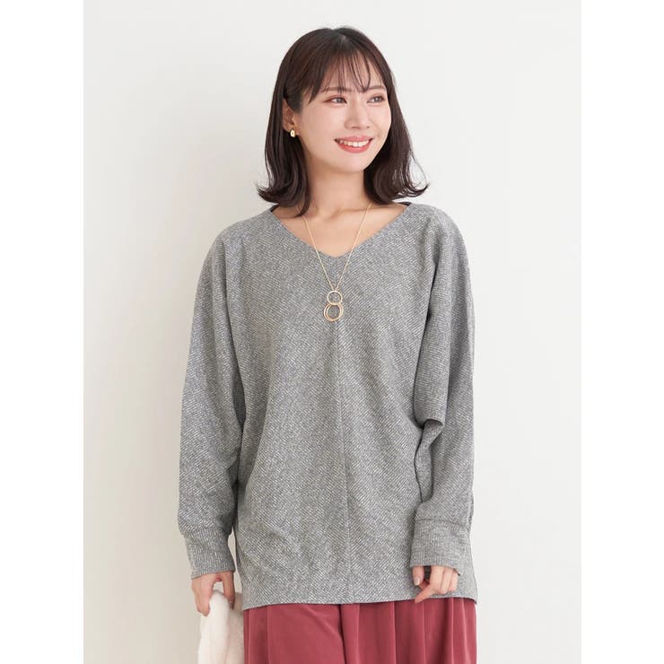 アクセサリー付きVネックトップス | Re-J＆SUPURE | 詳細画像21 