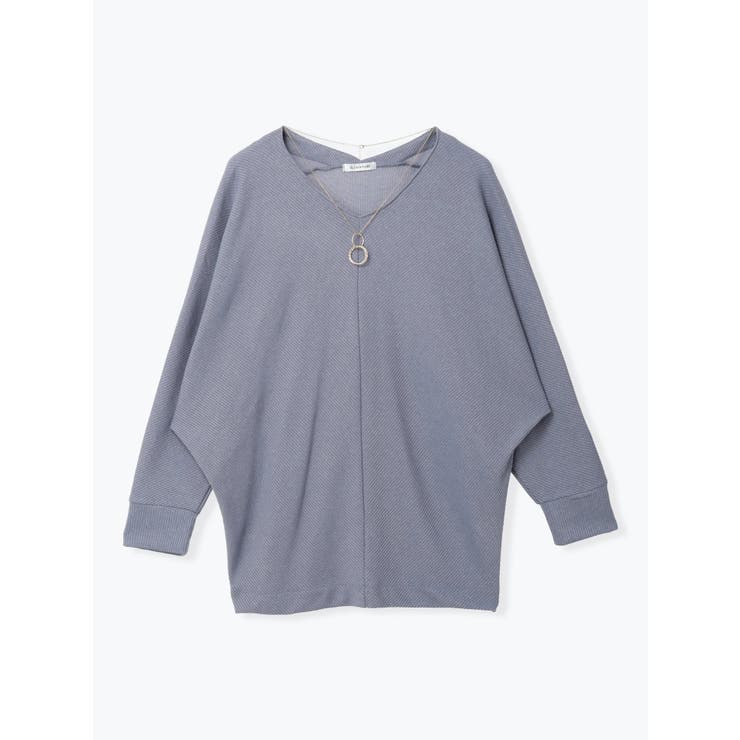 アクセサリー付きVネックトップス | Re-J＆SUPURE | 詳細画像38 