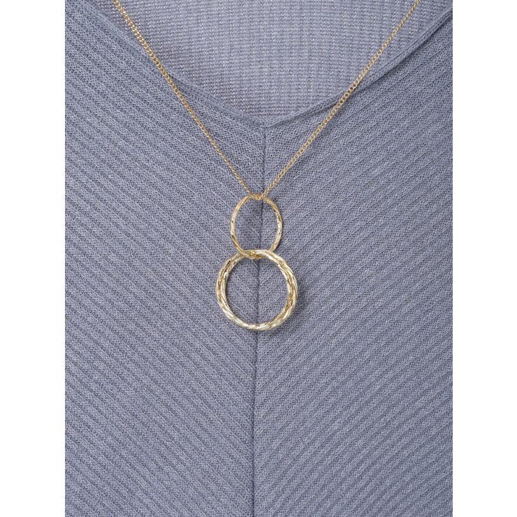 アクセサリー付きVネックトップス | Re-J＆SUPURE | 詳細画像45 