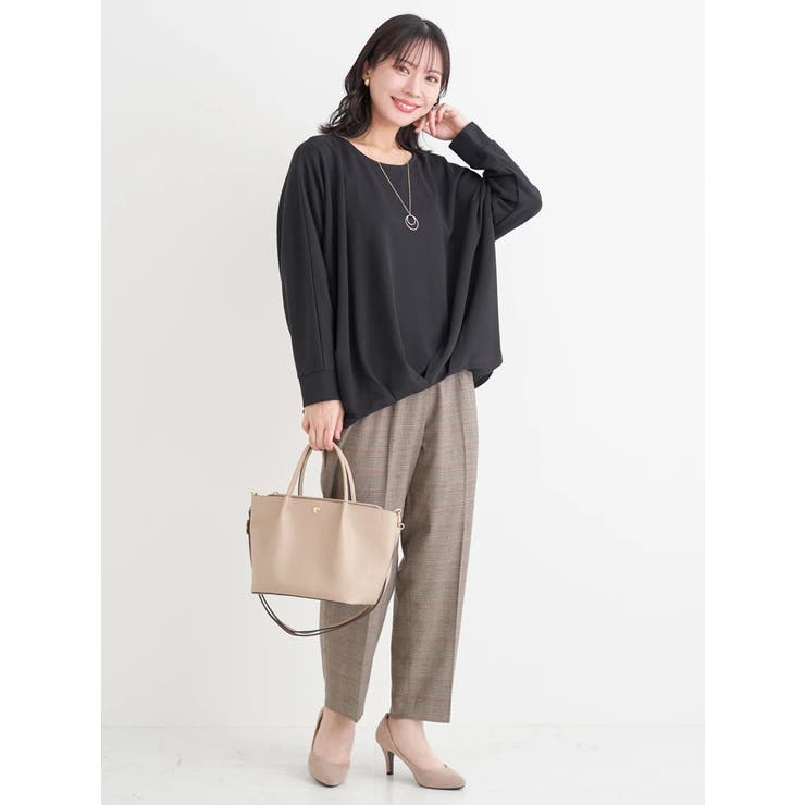 アクセサリー付き裾タックドルマンプルオーバー | Re-J＆SUPURE | 詳細画像18 