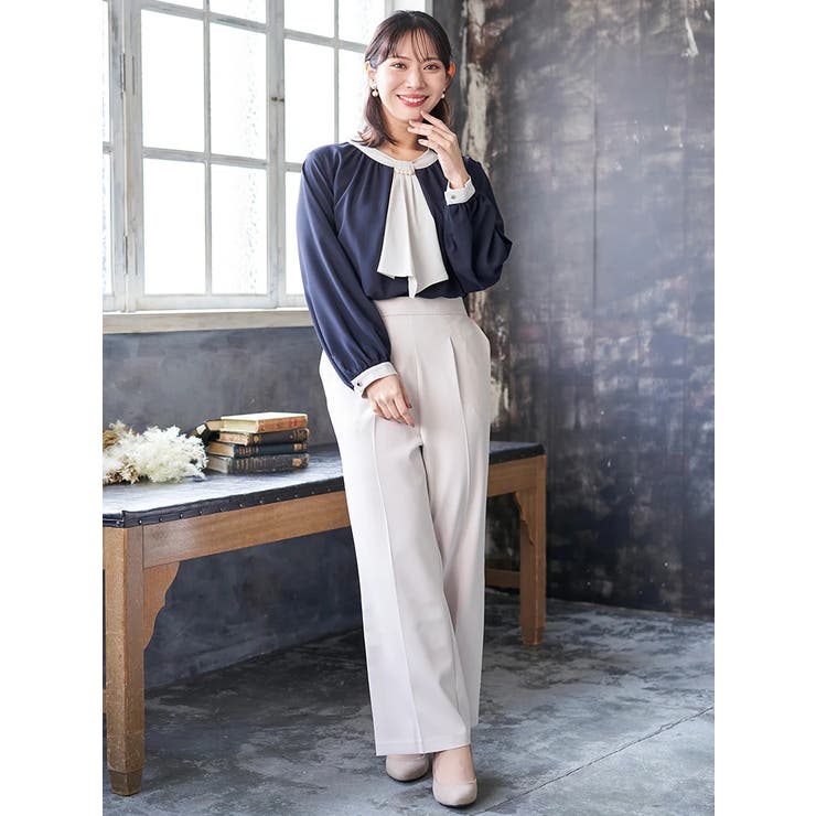 【マルチストレッチ】ストレートパンツ（セットアップ可) | Re-J＆SUPURE | 詳細画像6 