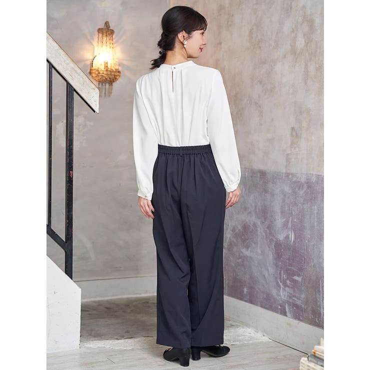 【マルチストレッチ】ストレートパンツ（セットアップ可) | Re-J＆SUPURE | 詳細画像28 