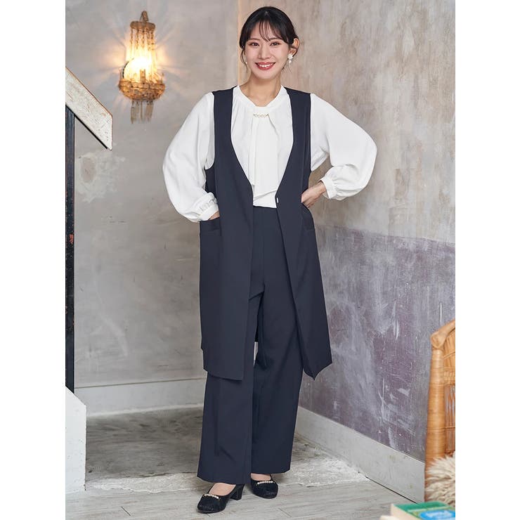 【マルチストレッチ】ストレートパンツ（セットアップ可) | Re-J＆SUPURE | 詳細画像29 